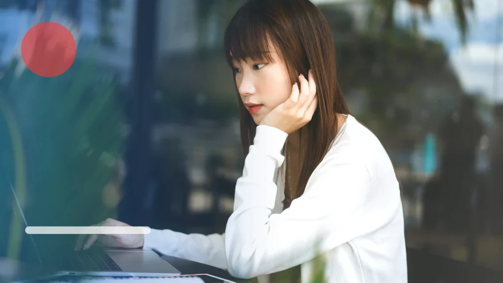 조직과 리더십 · 조직구조 · 핵심 경계을 보여 주는 동아시아 성인의 자연스러운 실사 학습 이미지